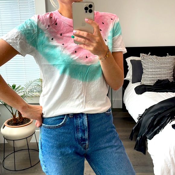 Watermelon Urban Outfitters fun Tshirt womens size S - Picture 3 of 4